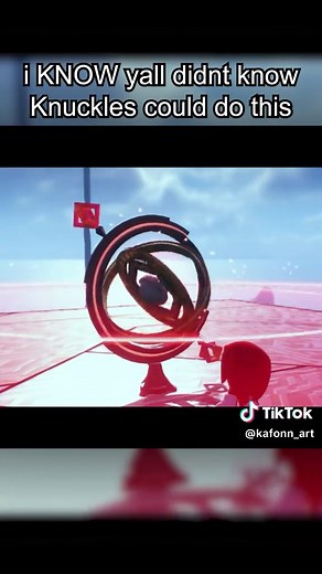 Knuckles' Hidden Abilities in Sonic Frontiers