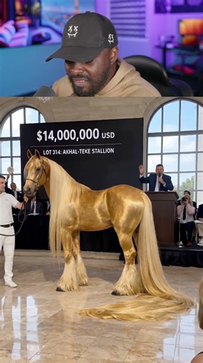 The Rarest Horse on Earth Just Hit Auction Block #shorts #luxury #wow