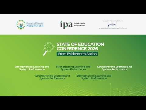 STATE OF EDUCATION CONFERENCE 2026 - From Evidence to Action