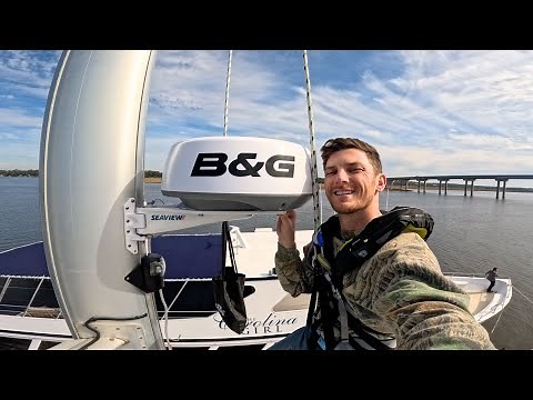 B&G Halo 20+ Radar and Wind Sensor Install