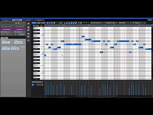 شرح اضافة جديدة حول صوتك الى معزوفة او اهات من خلال Audio To MIDI على mixcraft 9