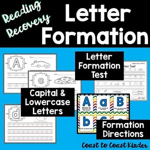 Handwriting - Letter Formation with easy to remember instructions