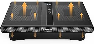 AXV Up Down 3D Vibration Plate Exercise Machine Whole Body Workout Vibrate Fitness Platform Lymphatic Drainage Machine for Weight Loss Shaping Toning Wellness Home Gyms Workout