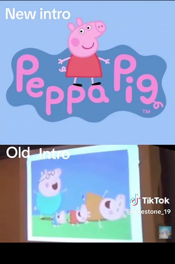Peppa Pig: Old vs New Intro