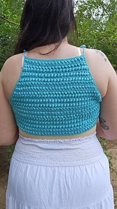 🎉PARTIAL TESTER CALL🎉 . The #BraidedNauticalHalterTop is ready to be put into testing!!🎉🎉 . I am looking for 3-4 testers for Sizes XXS-7XL (28"-70" Bust). This halter top has -2"-0" of EASE. All you need is any 3/DK Weight Yarn & your Size G/4.00 mm Hook. Estimated yardage needed 400-950 yards. . This design is made in 2 pieces that are crocheted together to create the body length. All the details for this beauty are in the Tester Application Form. This is such a fun chic make💕 . This is fo
