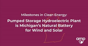 The Ludington Pumped Storage Power Plant generates reliable, affordable, and clean electricity for 1.65 million residential customers. It essentially stores renewable energy for later use when the wind isn’t blowing and the sun isn’t shining. Learn more about MI’s clean energy milestones: https://bit.ly/2LAHsoe | Alliance for Michigan Power | Facebook
