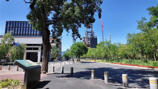 北京散步｜首钢园大变身：钢厂变公园与产业园，北京最特别的城市空间【Beijing Walk】4K
