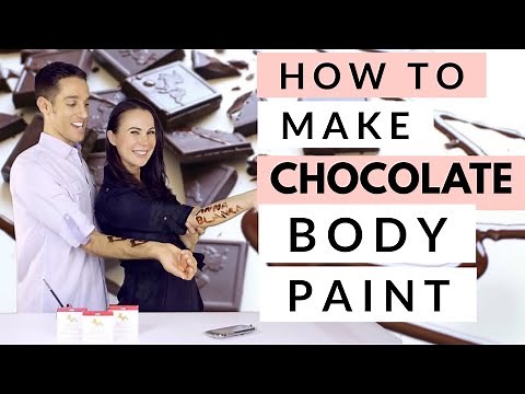 How to Make Chocolate Body Paint