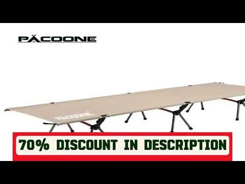 #Camping Cot Folding Camping Bed Portable Outdoor Bed Comfortable Sleeping Cots for Adults & Kids C