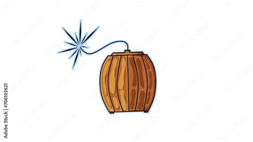 4k, alarm, animation, attack, background, banded, bang, barrel, blast, bomb, boom, burning, cannon, cask, chest, colonial, container, contour, danger, decay, destroy, detonate, dynamite, explode, expl