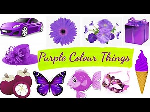 Purple colour things|purple color objects|learn colour|colours for kids#moment_magic #learncolors