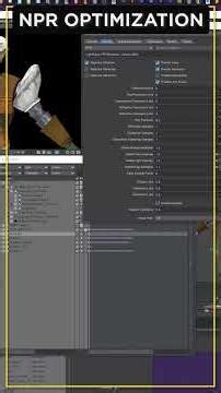 LIGHTWAVE TIP | NPR OPTIMAZATION #arcane #anime #3danimation