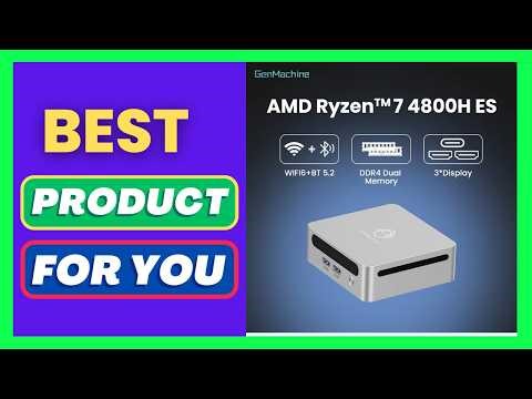 Computer Desktop for Home Genmachine Cheap Mini PC AMD Ryzen 7