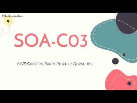SOA-C03 AWS Certified CloudOps Engineer - Associate Exam Practice Questions with Explanations