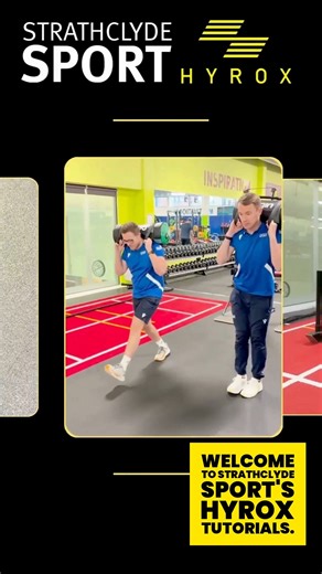 ⚠️Hyrox tutorial ⚠️ Participating in our Hyrox classes or taking part in the upcoming Hyrox? Check out our Hyrox tutorials - each week we will focus on the individual movements in Hyrox. This week, we look at wall balls. | Strathclyde Sport