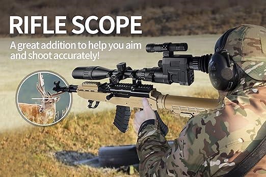 Digital Night Vision Scope Video Camera for Riflescopes Hunting IR Optics Sight