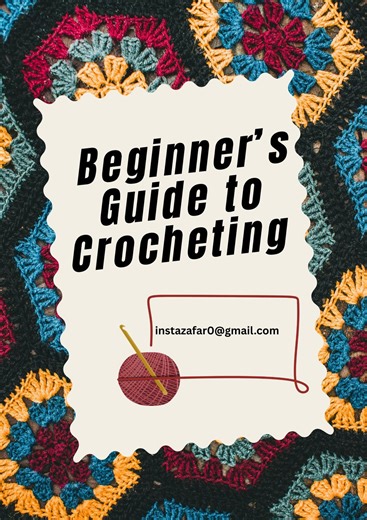 Beginner Crochet Guide PDF, Step-by-step Stitches, Digital Tutorial Ebook - Etsy