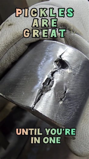 Sean Flottmann on Instagram: "You'll relish these lessons one day. What would have caused this pickle? #welder #failupwards #smaw #welding #fail"