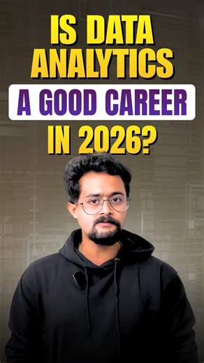 Frontlines Media on Instagram: "Is DATA ANALYTICS a Good Career in 2026? #flm #reels #instagramreels #DataAnalytics #dataanalyticscareerpath"