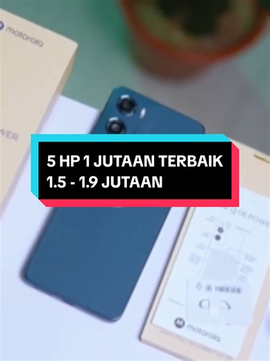 5 HP Satu Jutaan Terbaik 2023