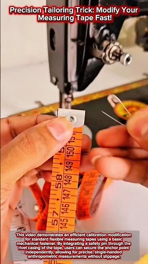 Precision Tailoring Trick: Modify Your Measuring Tape Fast!