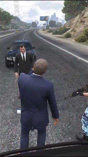 Trevor Saves Michael from Martin Madrazo! 😱💥 #GTAV #gta #grandtheftauto5mods #franklin#levelupmaster