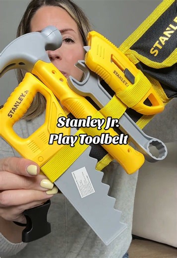 POV: your child wants to fix everything in the house. This Stanley Jr kids tool set comes with a tool belt and real working tools designed for little hands. It’s educational, builds confidence, and keeps them busy for HOURS. 🙌 @Red Toolbox #kidstools #stemtoys #learningthroughplay #tiktokshopfinds #tiktokshopcreatorpicks