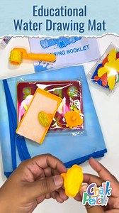 223 reactions · 19 shares | Educational Water Drawing Mat! #chalkpencil #toys #kids #gift #drawing #play #arts | chalkpencil.com | Facebook