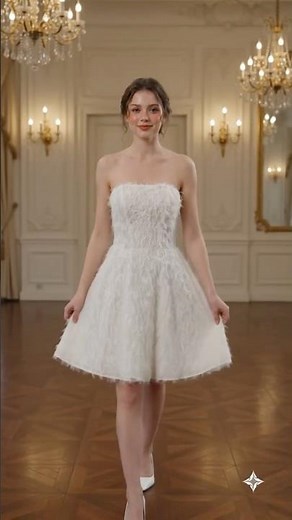 Nathalia Convertible Ivory Corset Tulle Dress | 3-in-1 Luxury Bridal by Aunomay
