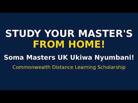 No Travel Needed! Fully Funded UK Online Master’s Scholarship 2026