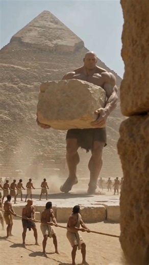 Did GIANTS Build the Egyptian Pyramids? 😱 #history