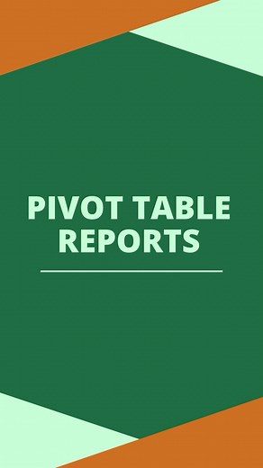Grant Huang | Generate Multiple Excel Reports Simultaneously with Pivot Tables  Save this post so you can use it later! #excel #exceltips #exceltricks... | Instagram