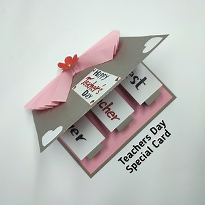 106K views · 365 reactions | DIY Teacher's Day Card | Happy Teachers Day | Teachers Day Card Making Ideas | MNS Crafts | Facebook