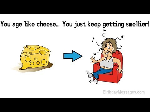 Birthday Roast: Funny Aging & Growing Old Jokes