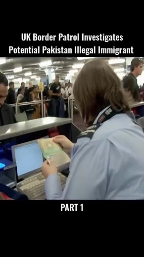4.4K views · 41 reactions | UK Border Patrol Investigates Potential Pakistan Illegal Immigrant <Part 1> #airport #airportsecurity #bordercontrol #uk #ukvisa #ukimmigration #ukborder #bordercontrol #fyp #foryou #migrateuk #borderpatrol #viral #illegal | Global Stories | Facebook