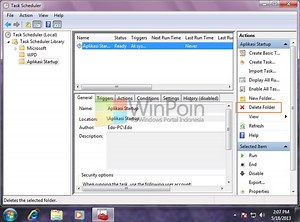 Cara Membuat Aplikasi Berjalan Saat Startup dengan Task Scheduler di Windows 7