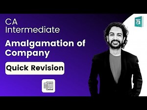 AS 14 | Amalgamation of Company | Quick Revision | CA Inter | English | CA Sandesh