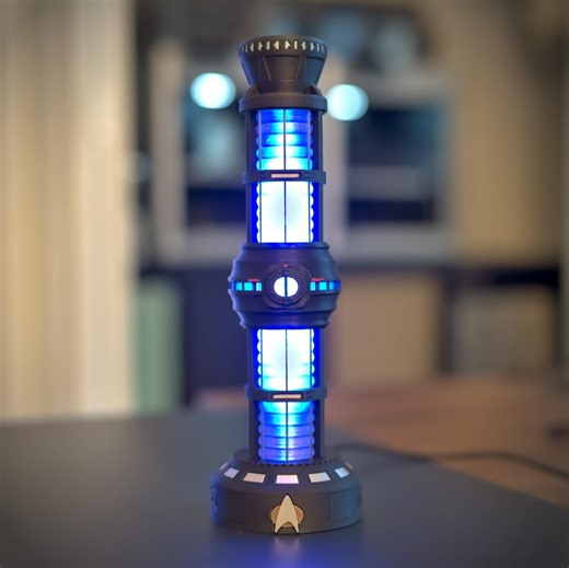Micro Enterprise D Warp Core With Customizable Leds and WIFI - Etsy