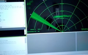 HC-SR04的雷达屏幕可视化