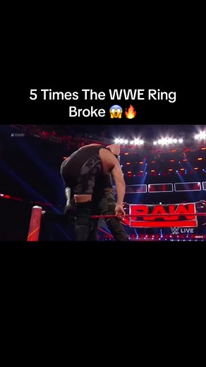 5 Times The WWE Ring Broke: Shocking Wrestling Moments
