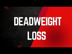 Lesson 28 - Deadweight loss
