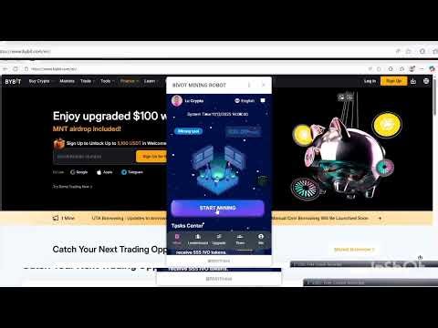 free mining telegram bot