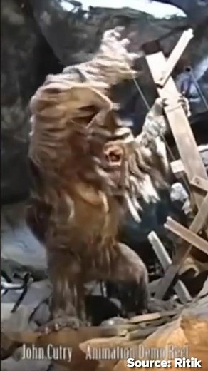 Disney's Biggest Paperweight (Disco Yeti) #disney #expeditioneverest #animatronics #themepark