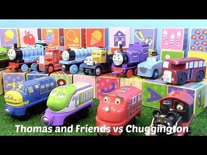 Thomas and Friends vs Chuggington Toy Trains Thomas the Tank Engine