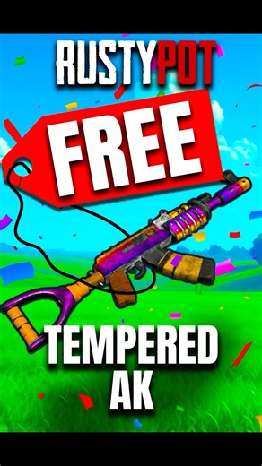 TEMPERED AK RUSTYPOT GIVEAWAY | #rustypot #rust #banditcamp #giveaway
