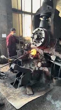 Inside the forging factory Steel Transformation at Extreme Temperatures #forge #forging #industrial
