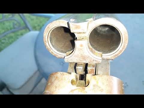 1889-Remington 1882 SXS Hammer double Barrel Shotgun