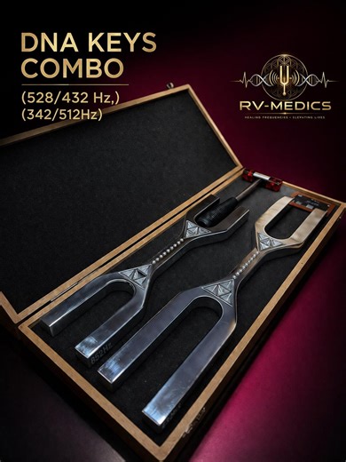 DNA Tuning Fork Set 528/432hz & 342/512hz – Sound Healing, Meditation Tools - Etsy