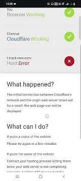 Error code 522 Connection timed out / Host error #cloudflare