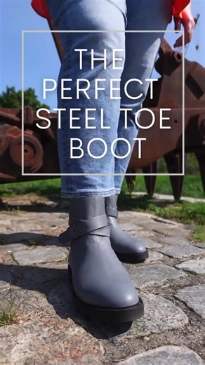 Step up your style game with our fashionable steel toe boots. These boots are the perfect combination of fashion-forward design and unbeatable durability, Who says work boots can't be stylish? Get yours today and upgrade your footwear game.#tiktokshop #shop #workboots #womenintheworkplace #fashionable #fyp